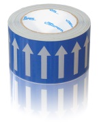colored tape with arrows